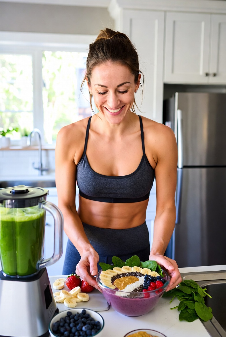 Organized desk with notebook, laptop, and timer